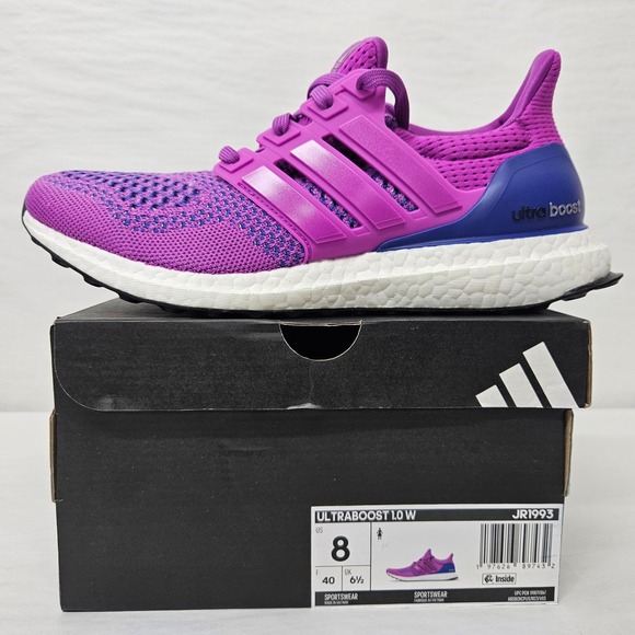 adidas Shoes - Adidas Ultraboost 1.0 W Running Shoes JR1993 Purple Blue White Women's Size 8